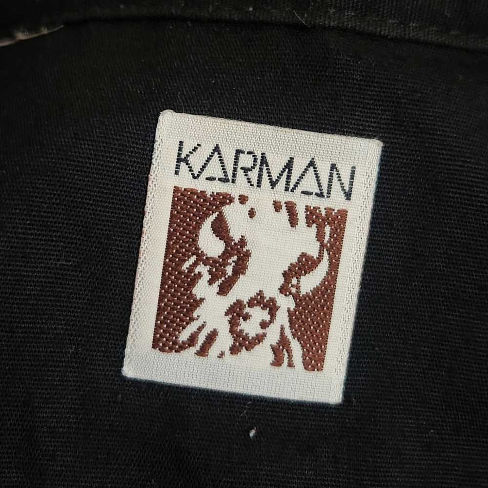 VTG Rare 80s Karman Roses Cowboy Shirt  Western F… - image 3