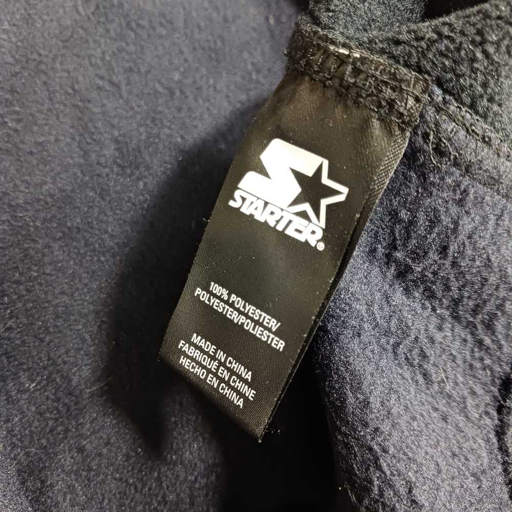Starter Men's Black Fleece Full Zip Mock Neck Jac… - image 7