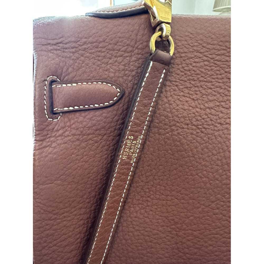 Hermès Kelly 35 leather handbag - image 6