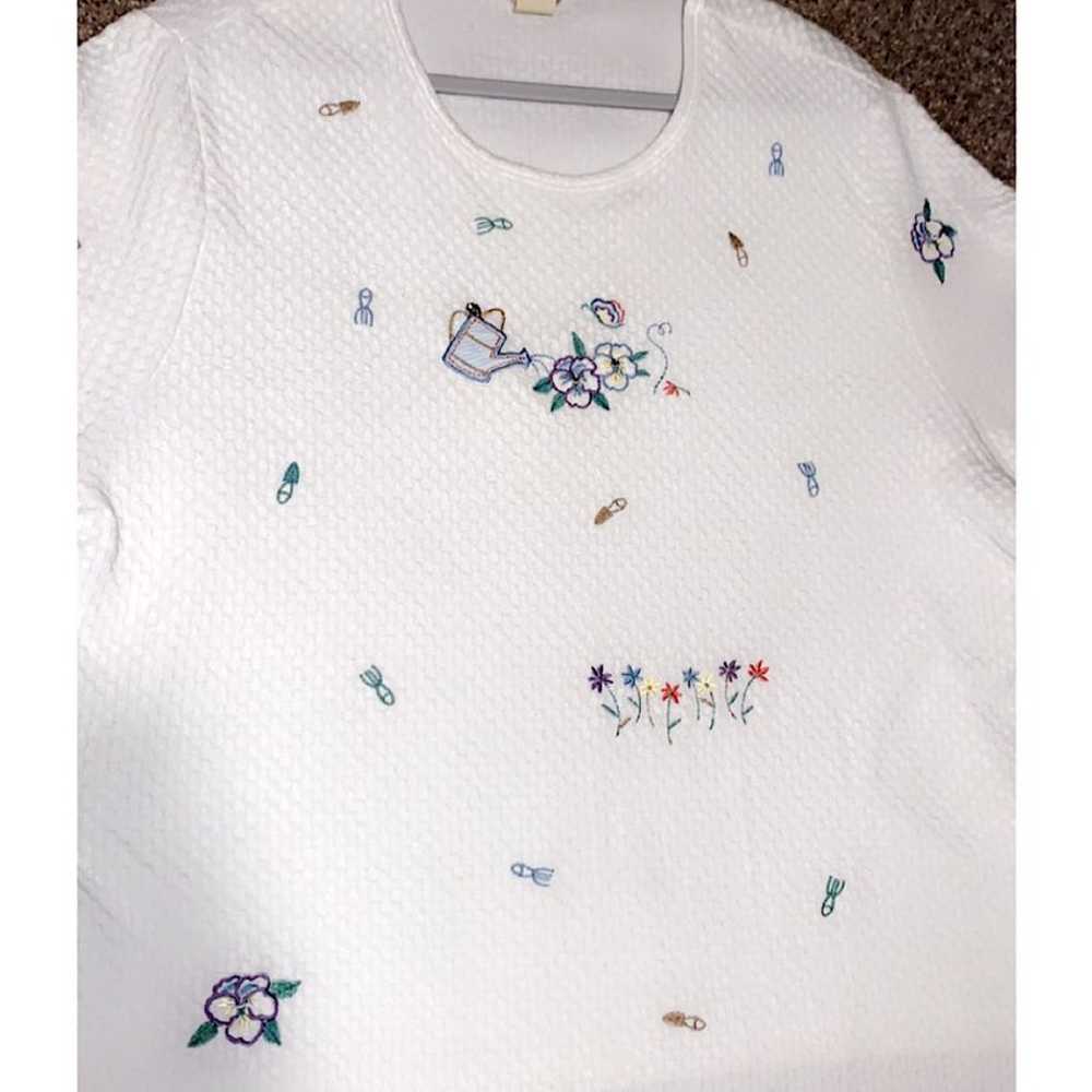 Vintage TEDDI woman embroidered shirt - image 2