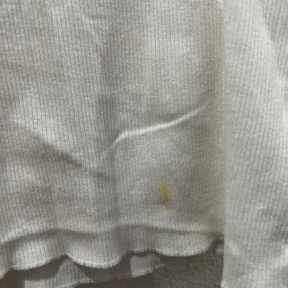 DKNY JEANS ribbed logo shirt - image 5