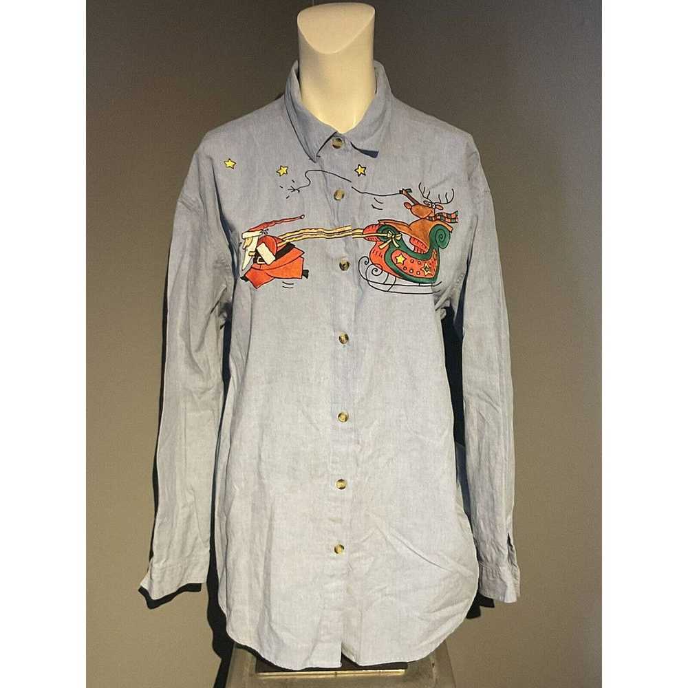 Women’s Vintage Falls Creek Button Up Long Sleeve… - image 1