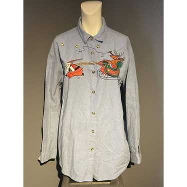 Women’s Vintage Falls Creek Button Up Long Sleeve… - image 1