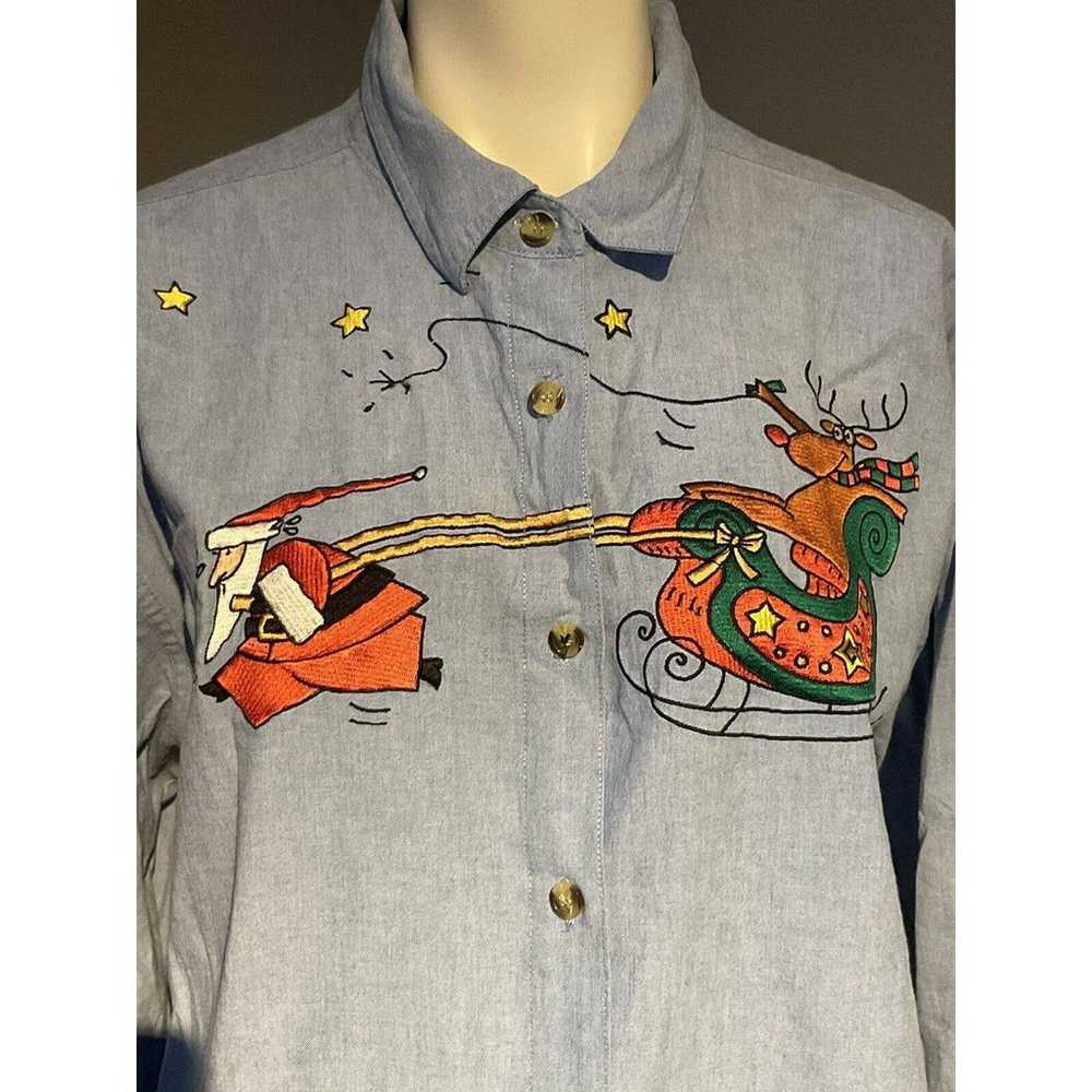 Women’s Vintage Falls Creek Button Up Long Sleeve… - image 3