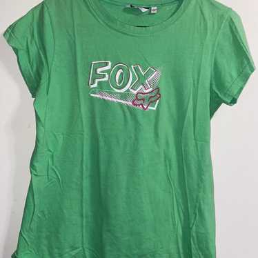 Vintage Y2K fox racing shirt - image 1