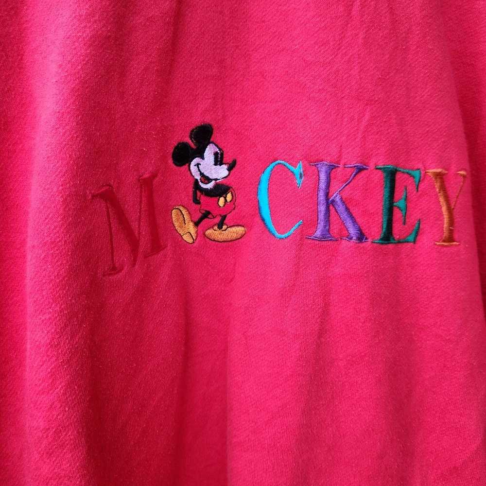Vintage Mickey & Co. Graphic Print Sweatshirt Pul… - image 2
