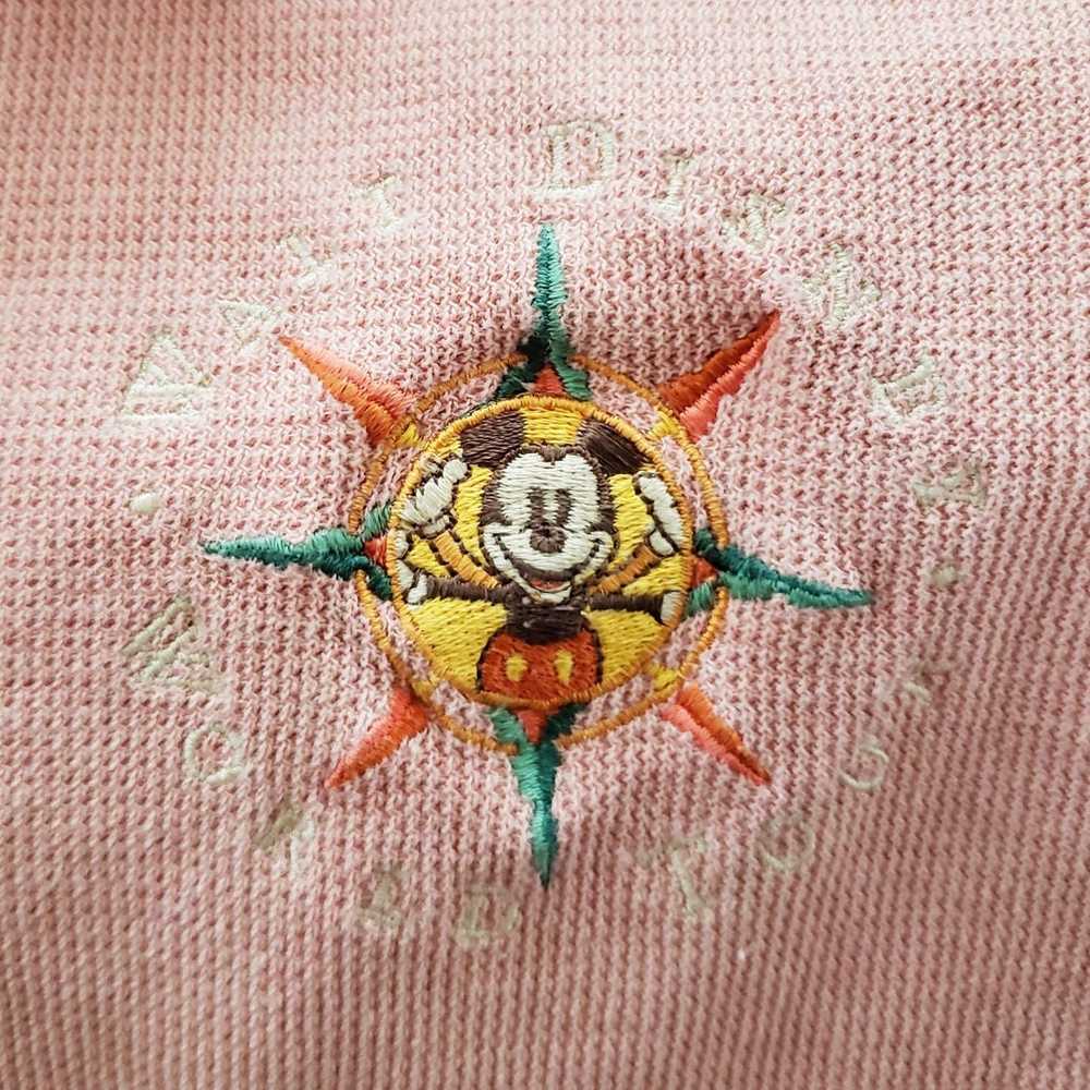 VTG Walt Disney World Tour Polo V-neck X - image 6