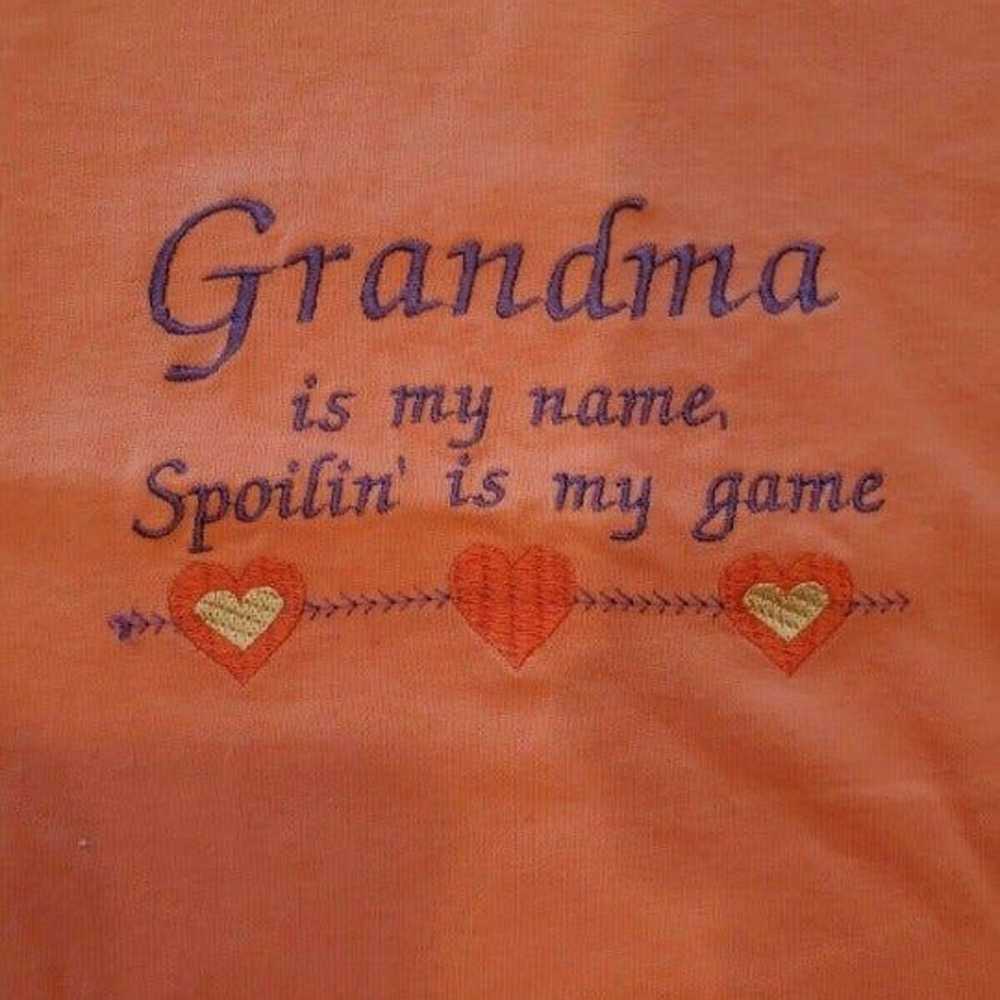 Vintage Grandma Is My Name Spoiling Is My Game Si… - image 2