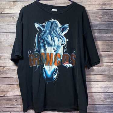 Vtg Starter Denver Broncos Graphic Shirt