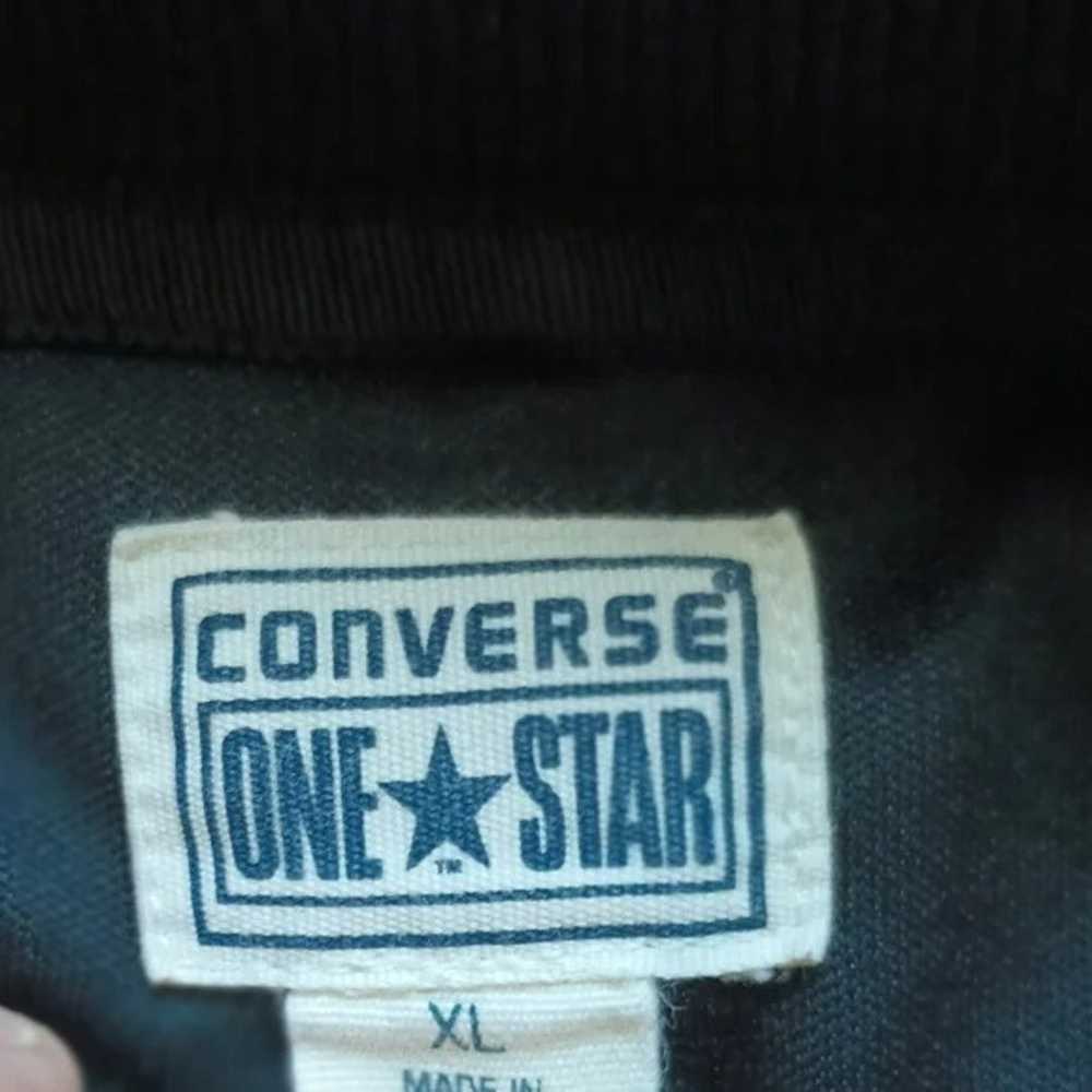 Vintage Converse One Star black zip-up shacket. s… - image 8