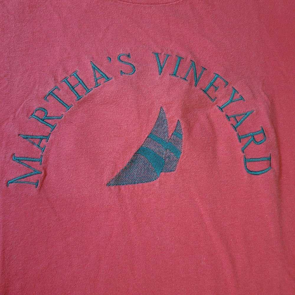 Vintage Women’s Martha's Vineyard T-Shirt Single … - image 4