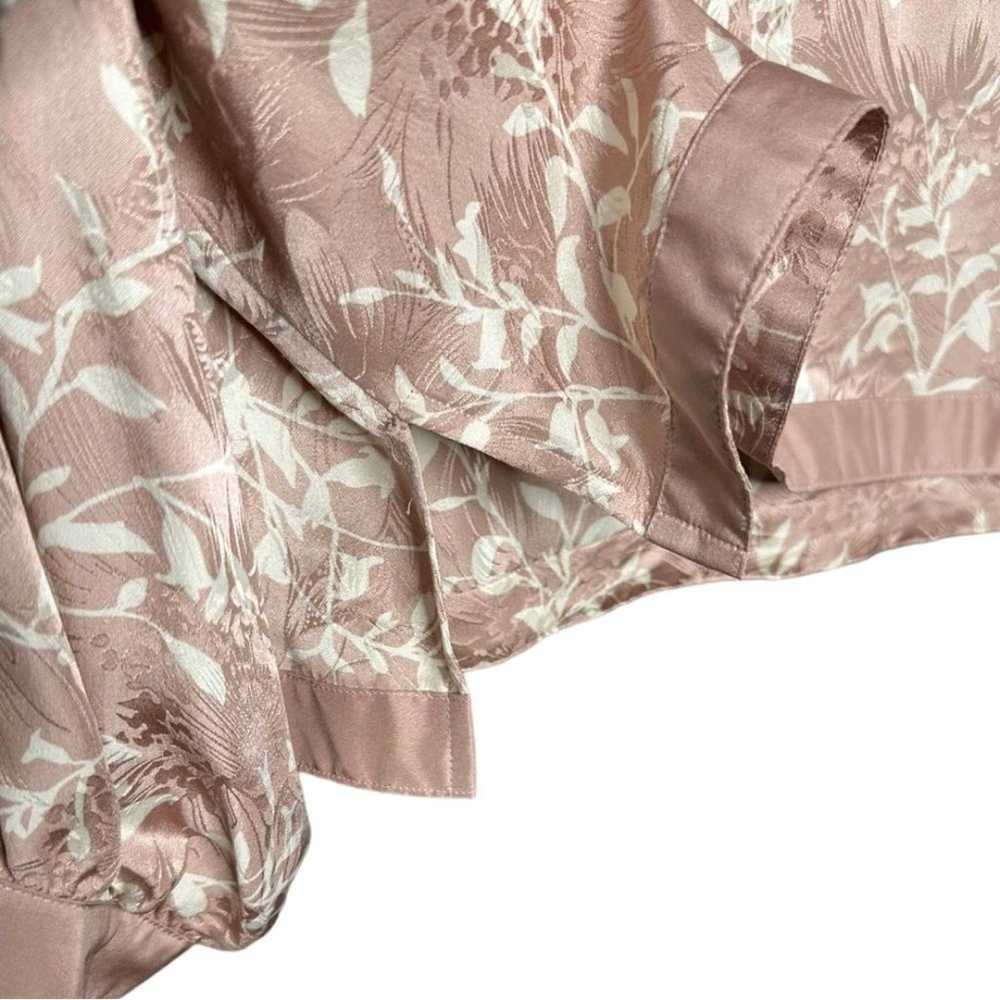 Vintage Studio Collection Blush Pink 100% Silk Bl… - image 6