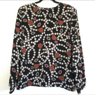 Vintage Jacqueline Ferrar Blouse Top