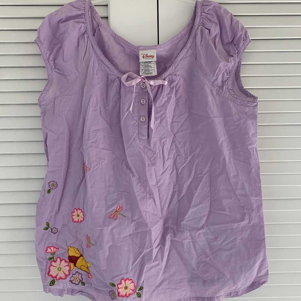 Vintage Disney Store Winnie the Pooh Embroidered … - image 1