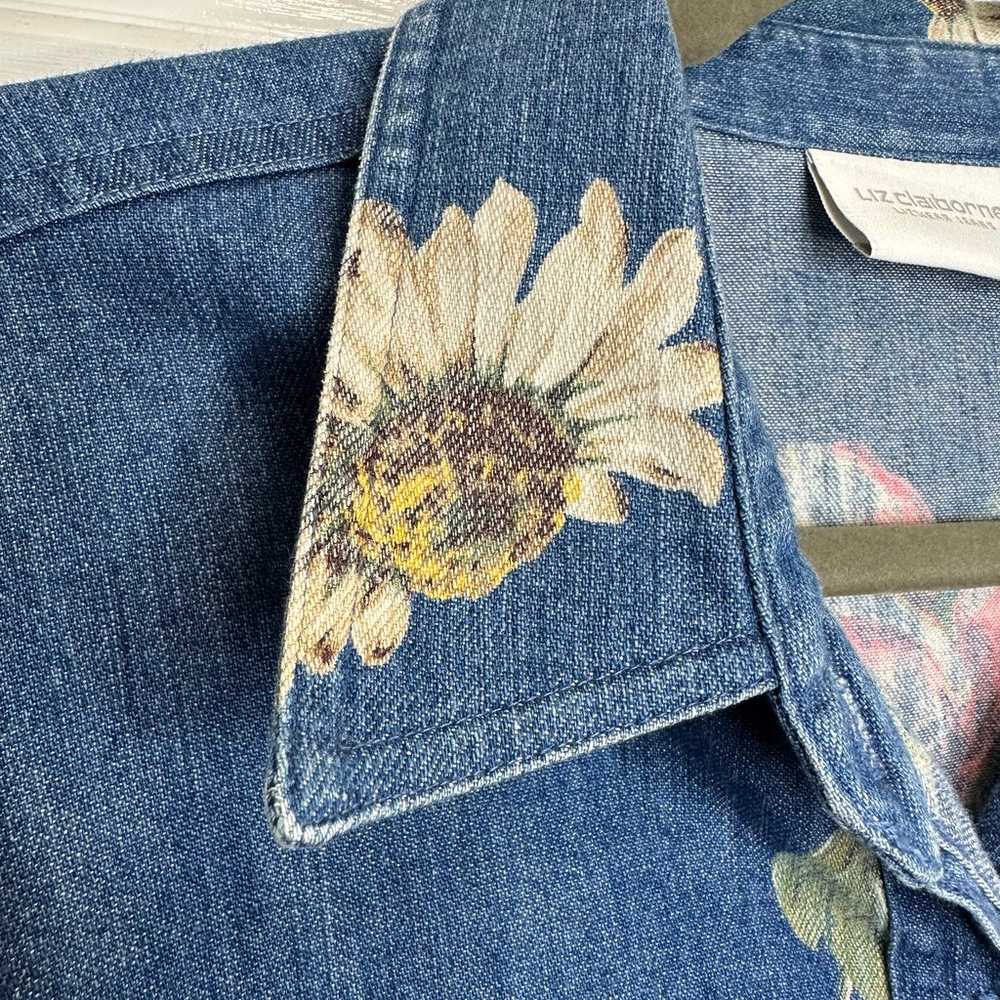 Liz Claiborne Lizwear Jeans Vintage Y2K Denim Flo… - image 10