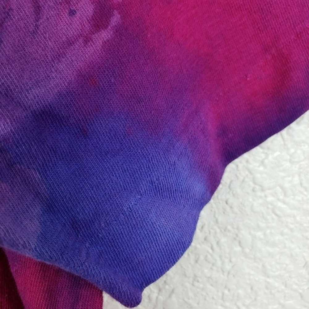 Vintage Single Stitch All Over Print Tie Dye Tee … - image 12