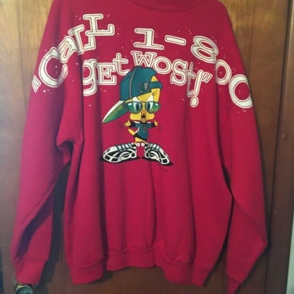 Vintage 90's Tweety Bird Sweatshirt..XL - image 1