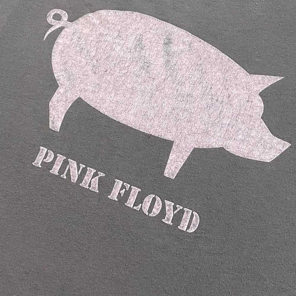 Vintage Pink Floyd pig print graphic muscle tank - image 3