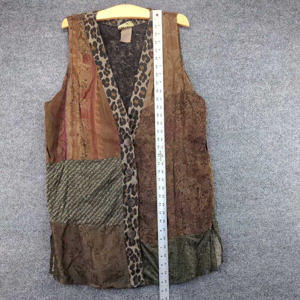 Vintage URU Button Up Shirt Womens One Size Sleev… - image 10