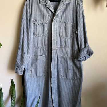 Workwear full length chore coat - image 1