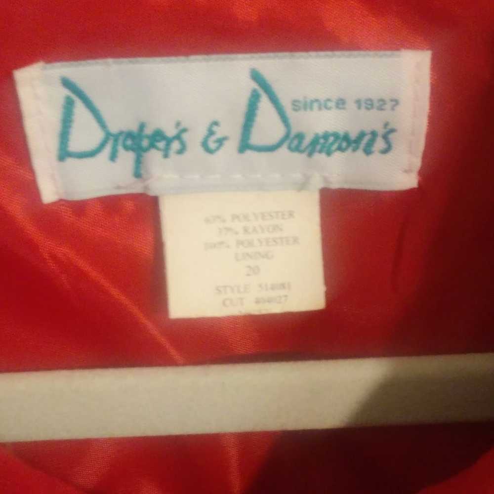 Vintage Drapers & Damons shirt size 20 - image 3