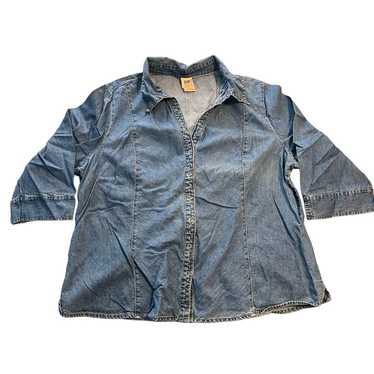 Vintage Chambray button up - image 1
