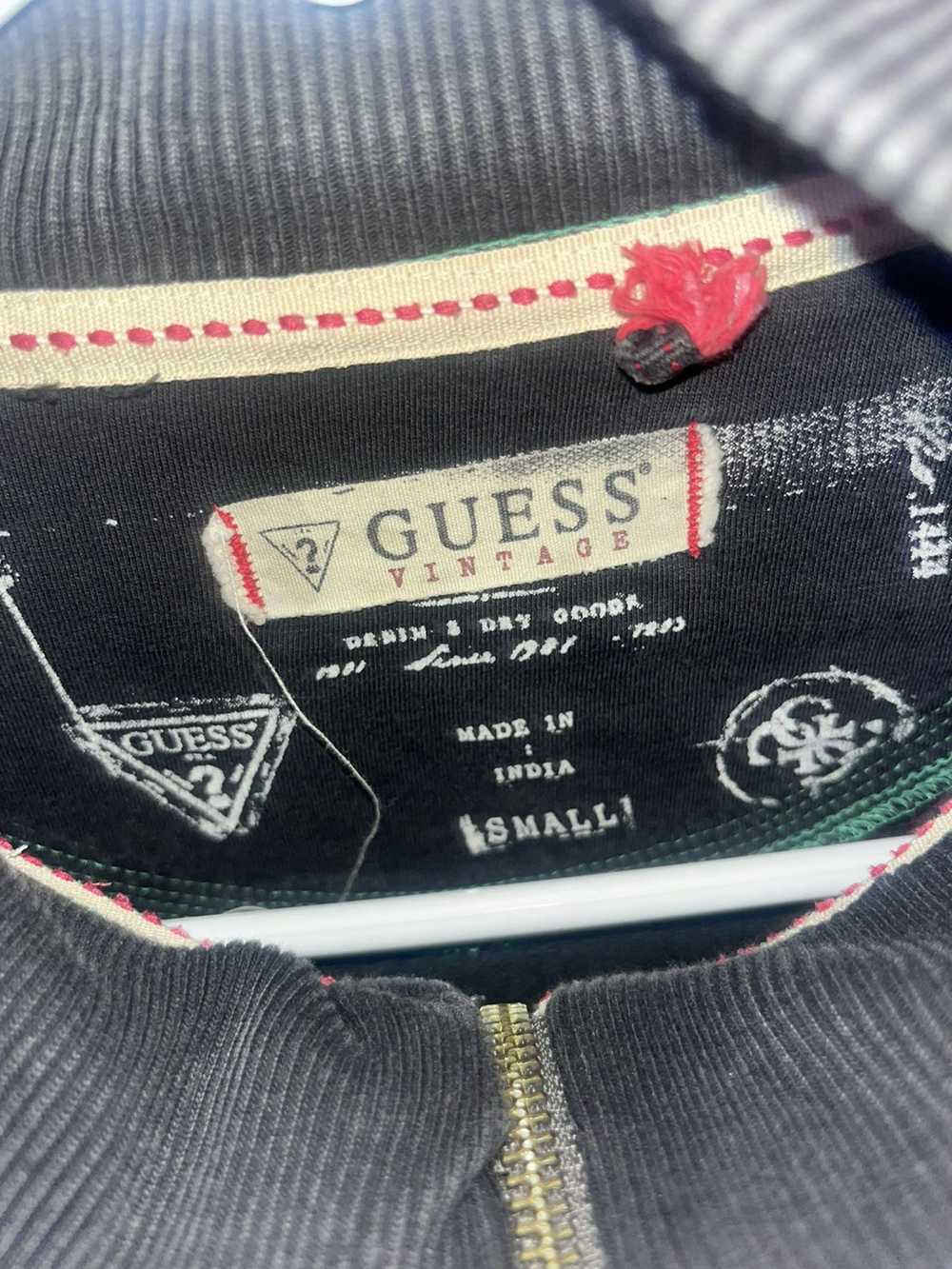 Guess Guess “vintage” zip up hoodie - image 5