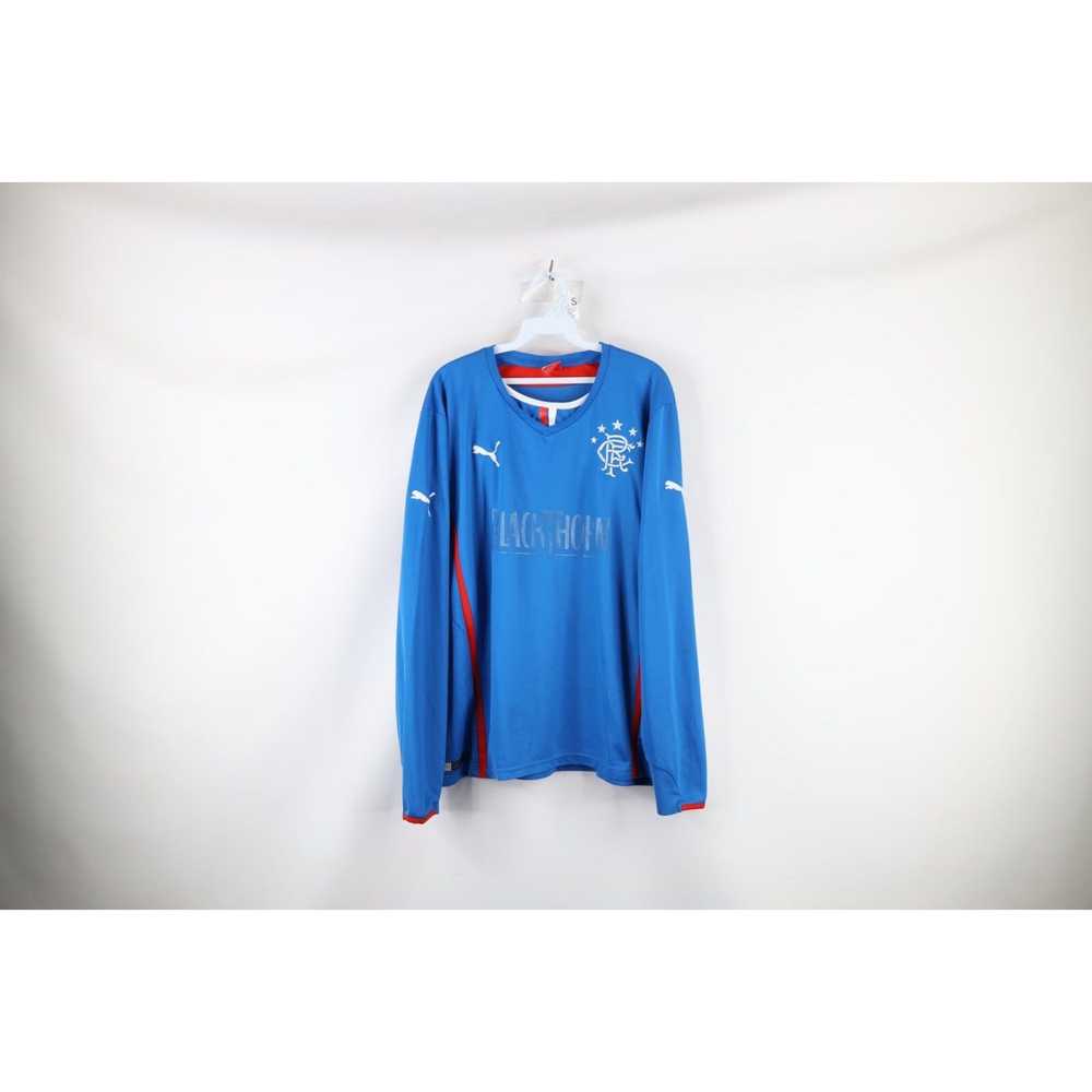 Puma Puma Spell Out Long Sleeve Glasgow Rangers F… - image 1