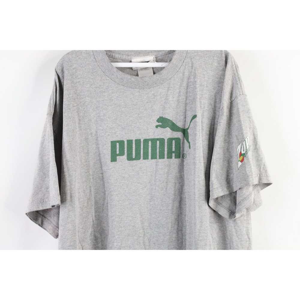 Puma × Vintage Vintage 90s Puma Distressed Spell … - image 3