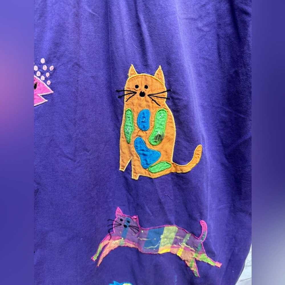 Blair vintage dress nightgown women’s XL embroide… - image 7