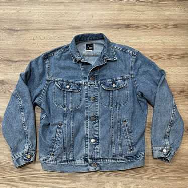 Lee × Vintage Vintage Lee Riveted Denim Jean Cowb… - image 1