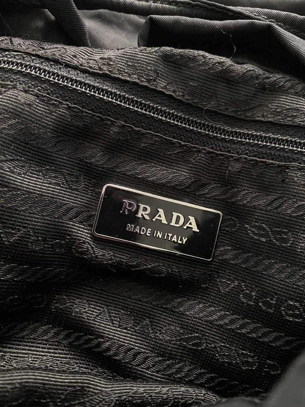 Prada × Vintage Vintage Prada Black Nylon Vela Ba… - image 5