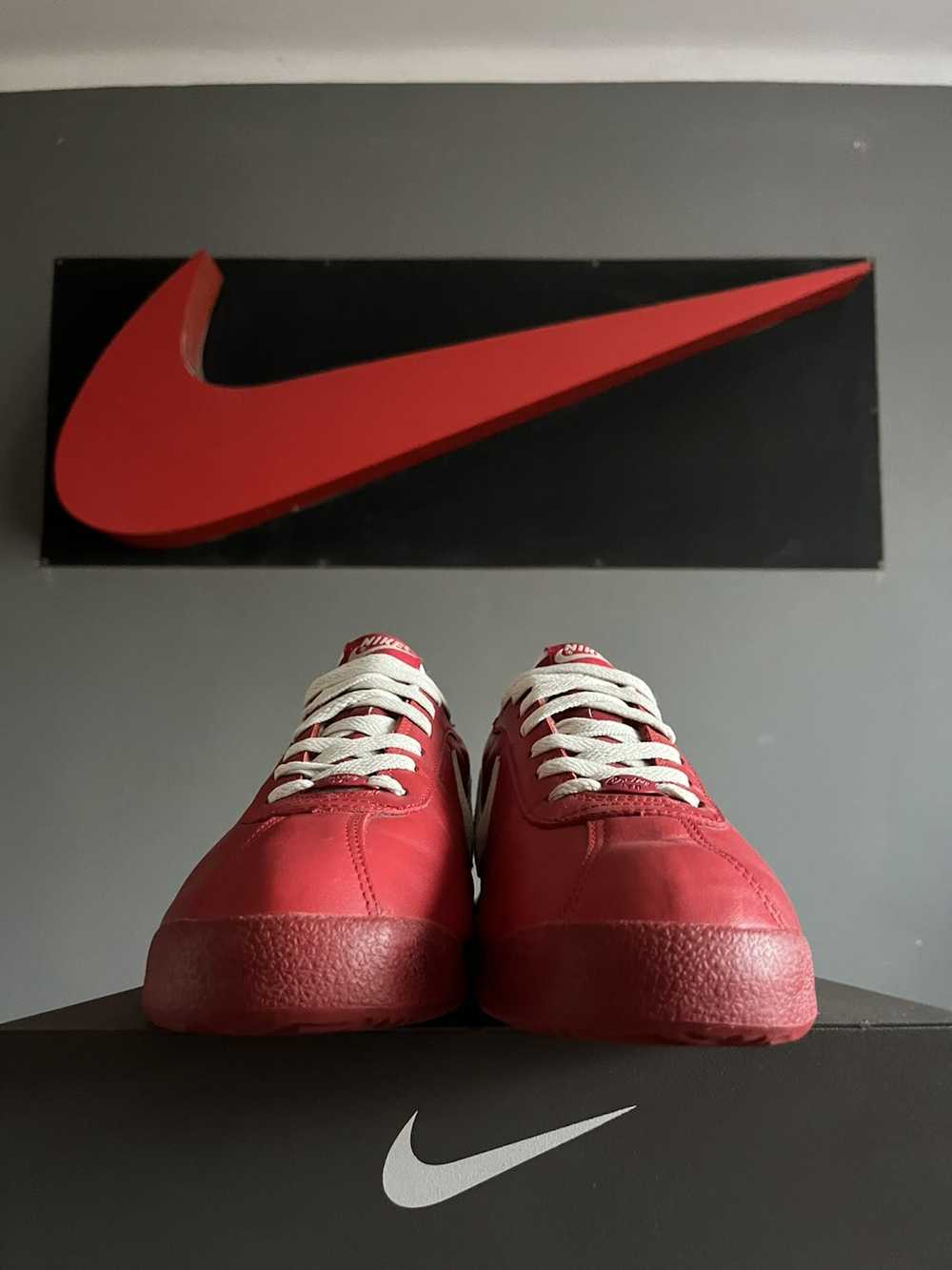 Nike × Vintage Vintage Y2K Nike Cortez Red Beige … - image 3