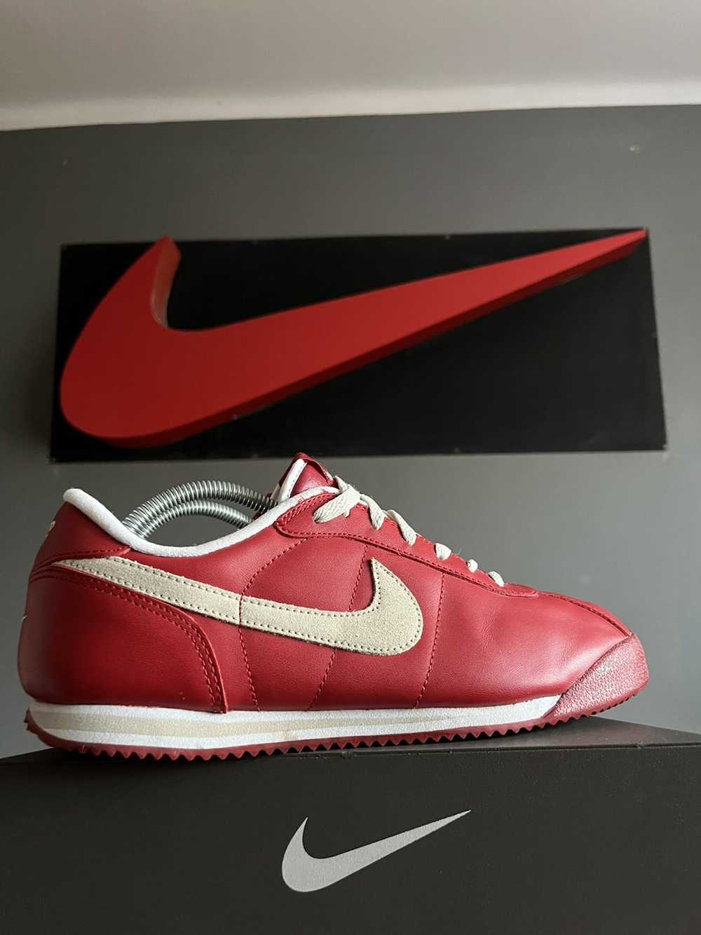 Nike × Vintage Vintage Y2K Nike Cortez Red Beige … - image 5