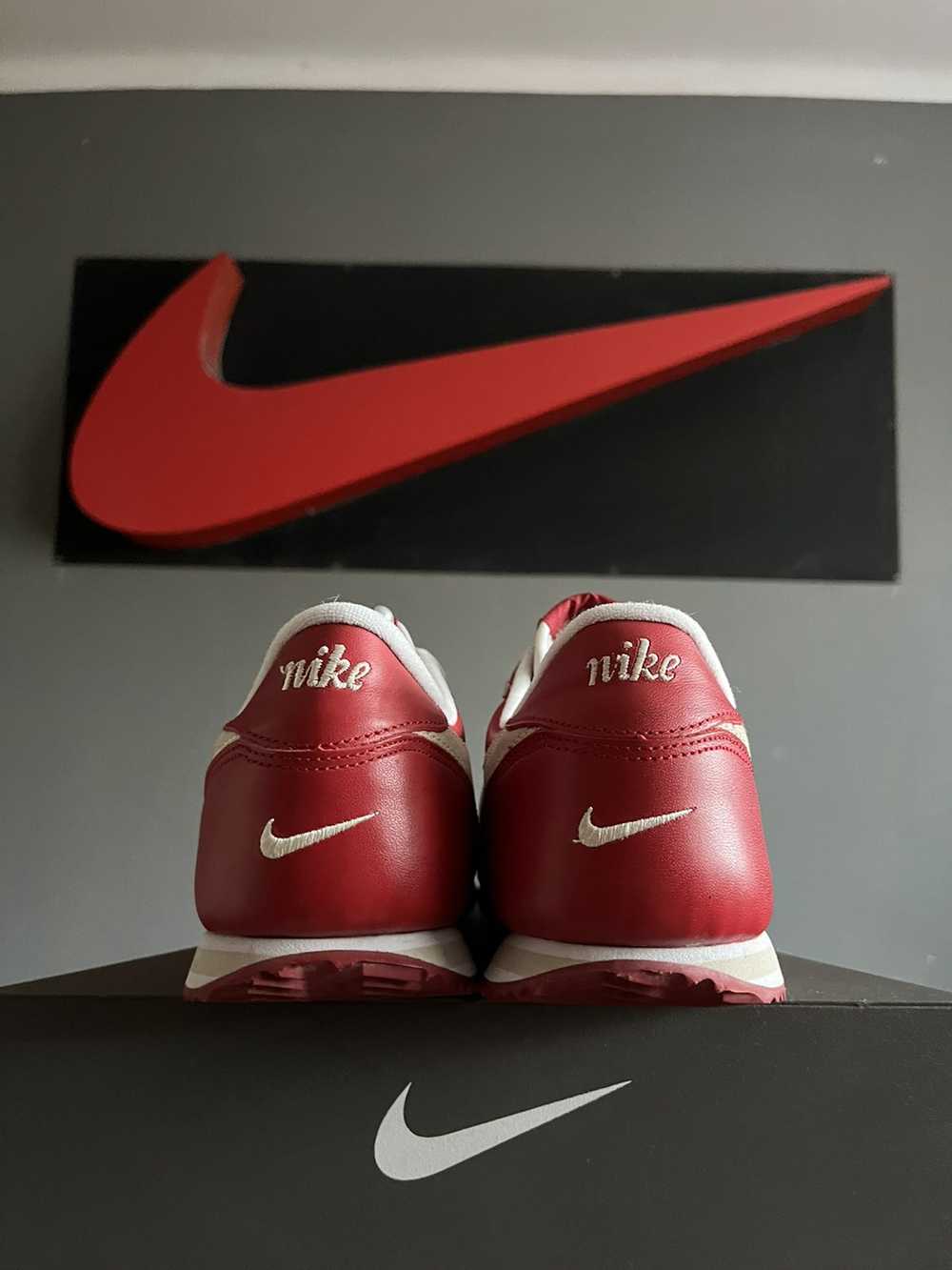Nike × Vintage Vintage Y2K Nike Cortez Red Beige … - image 6