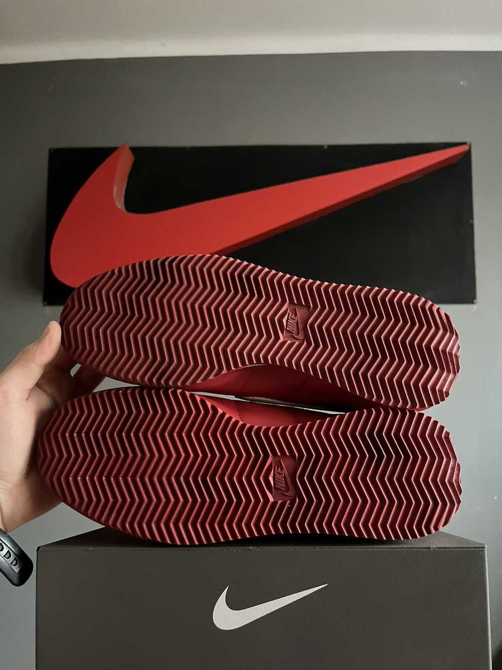 Nike × Vintage Vintage Y2K Nike Cortez Red Beige … - image 8