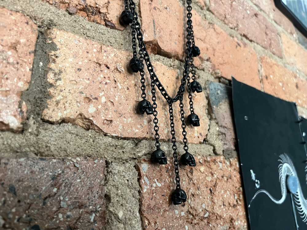 Number (N)ine Multi skull chain necklace - image 2