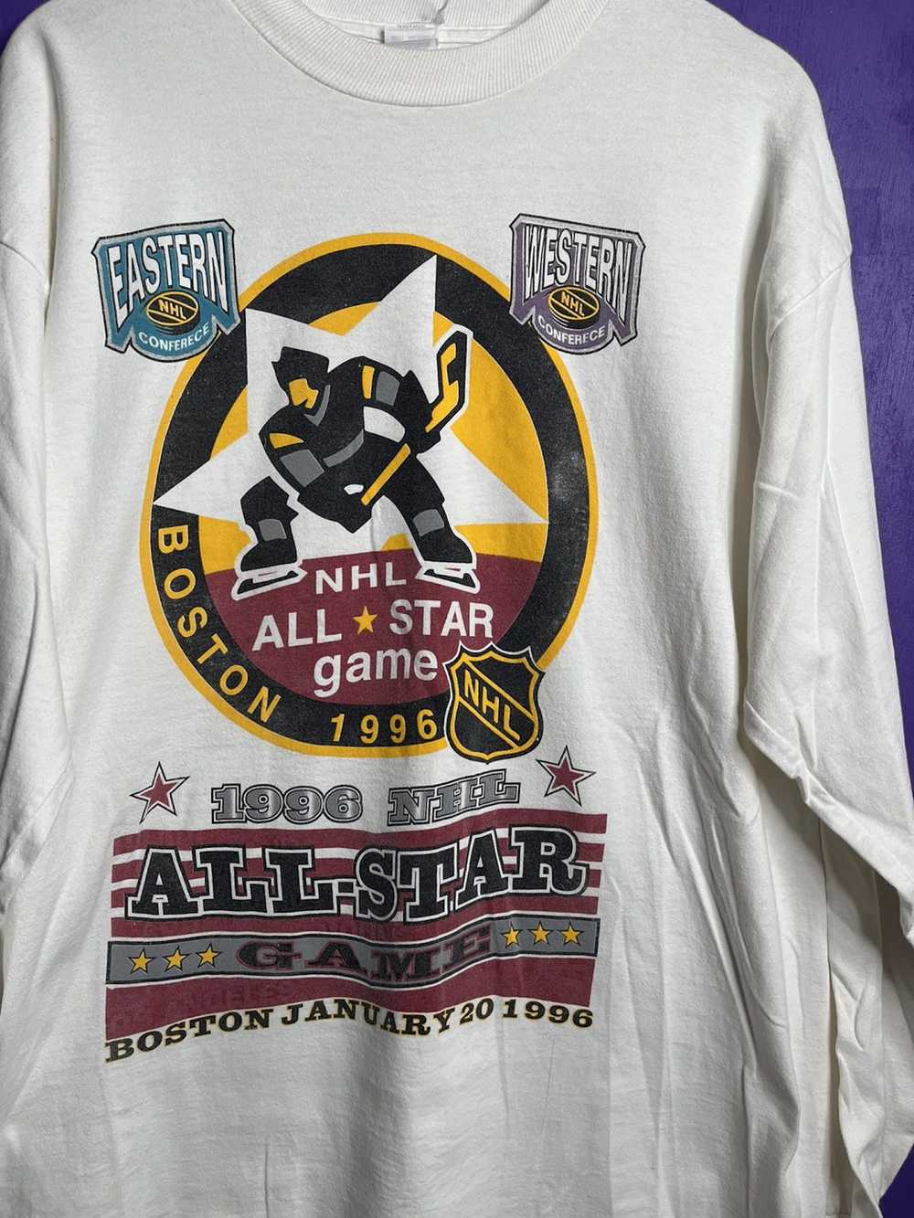 NHL × Vintage Vintage 1996 NHL all star game Bost… - image 3