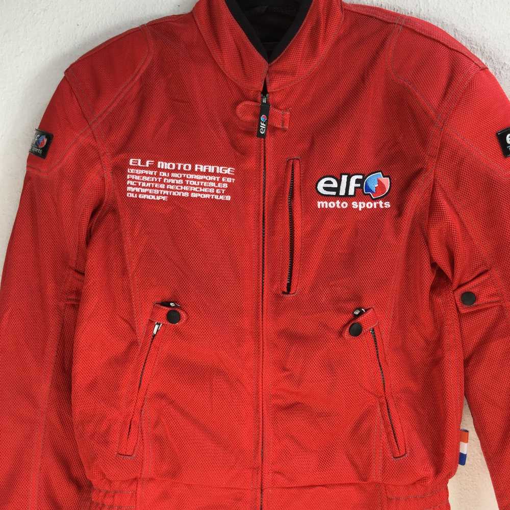 Racing × Streetwear Elf Motorcycle Jacket Racing … - image 3