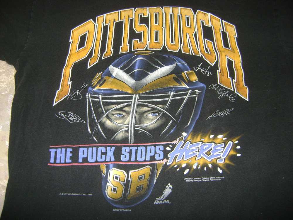 Sportswear PITTSBURGH PENQUINS THE PUCK STOPS HER… - image 2