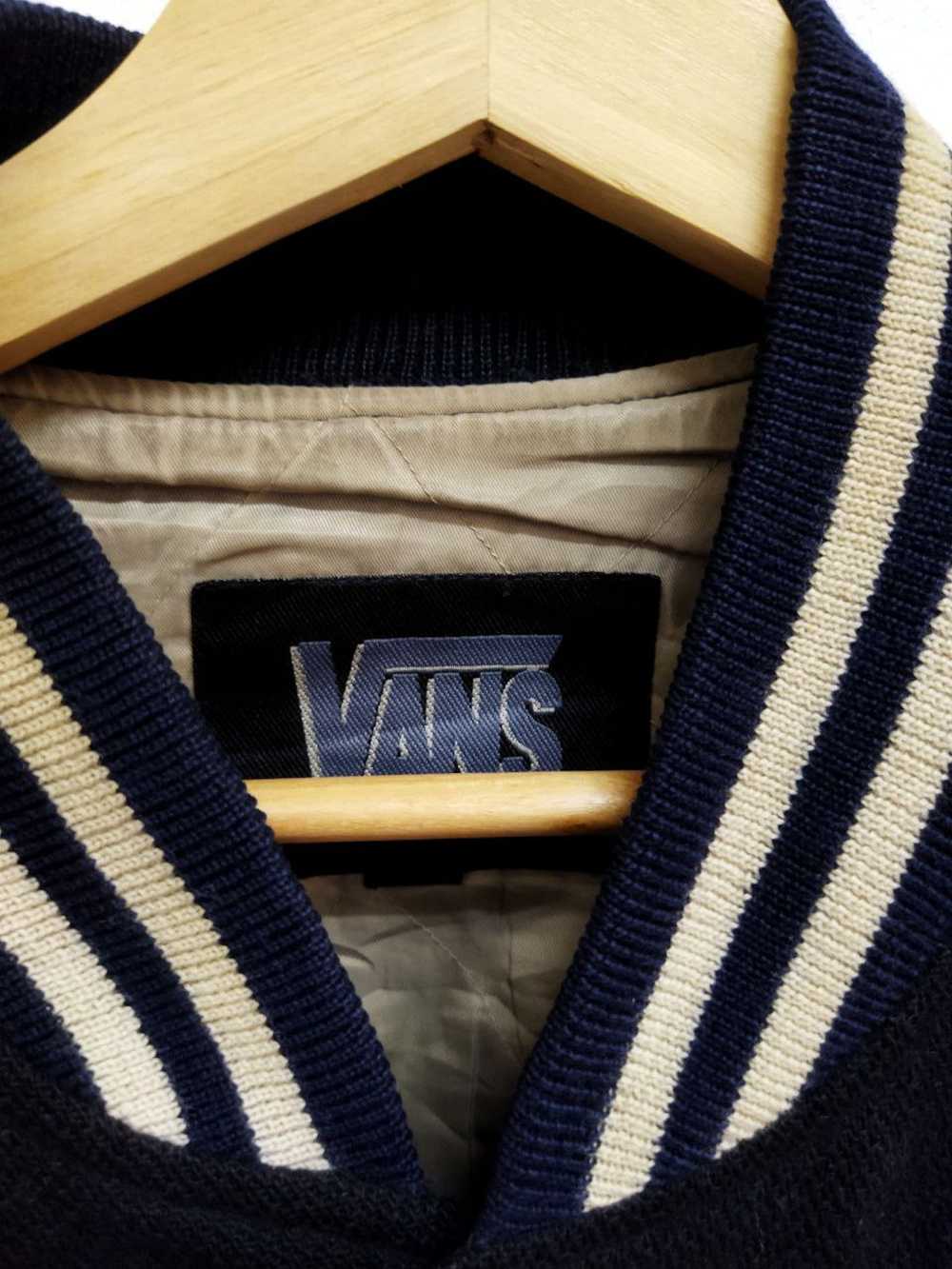 Rare × Vans × Varsity Jacket Rare🔥Vintage VANS 6… - image 11