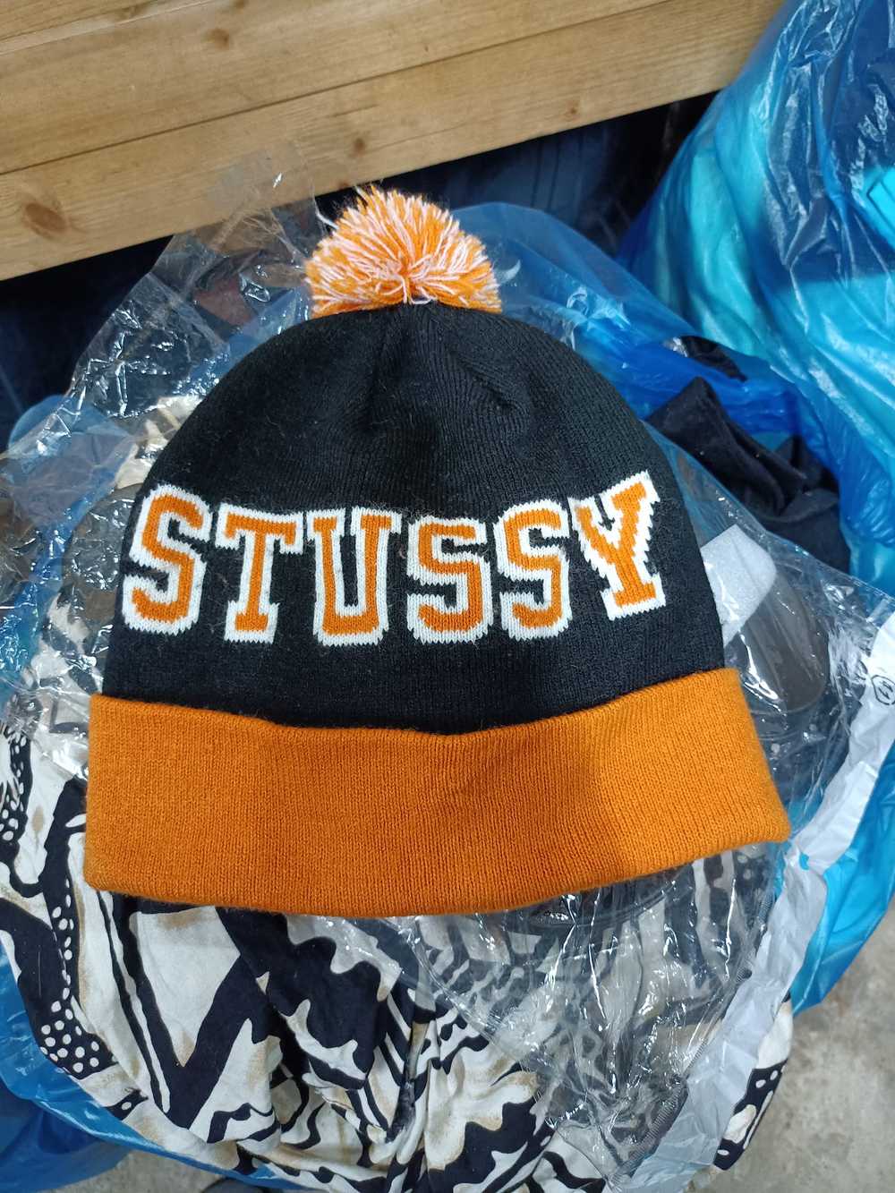 Stussy 🔥Last drop🔥stussy beanie big logo - image 1