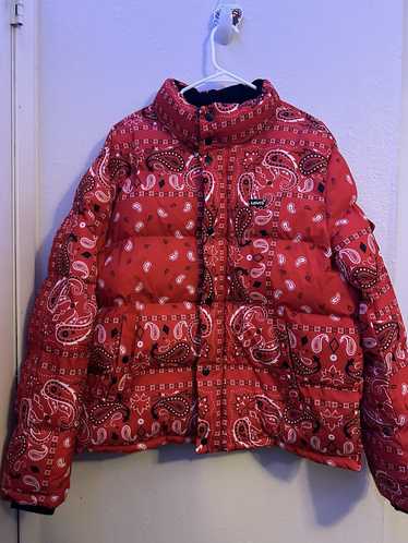 Levi's Vintage Clothing Levi’s Red Bandanna Puffer