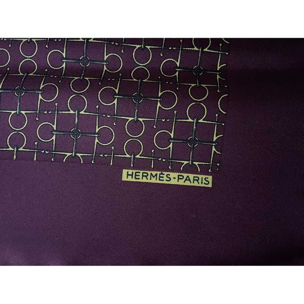 Hermès Pochette silk scarf & pocket square - image 2