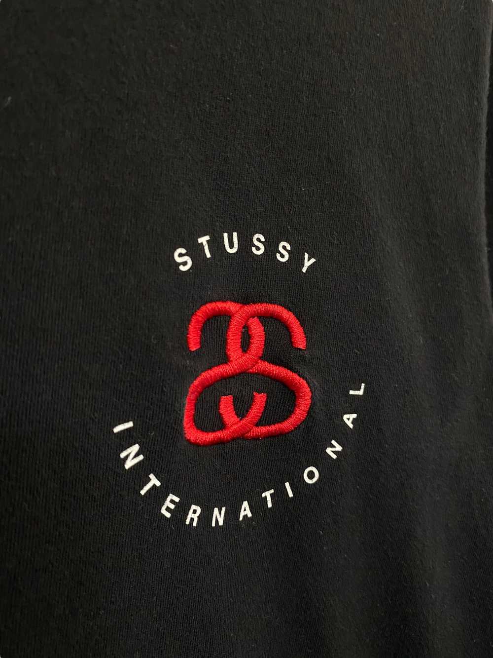 Stussy Stussy Monogram Logo Embroidered T Shirt - image 4