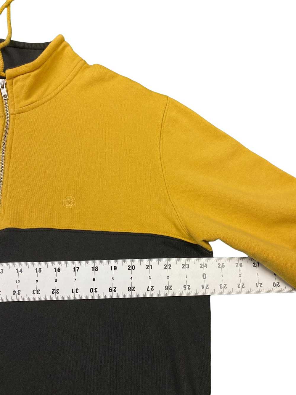 Stussy Stussy 1/4 Zip Color Block Pullover Sweater - image 8