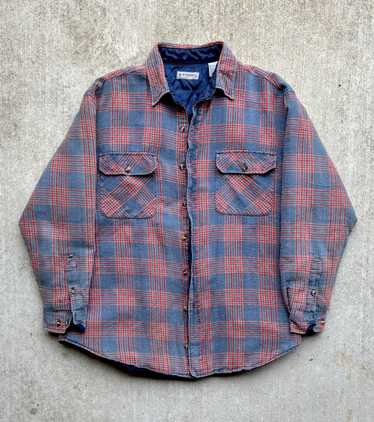 Flannel × Vintage Vintage 90’s Windridge Faded Blu