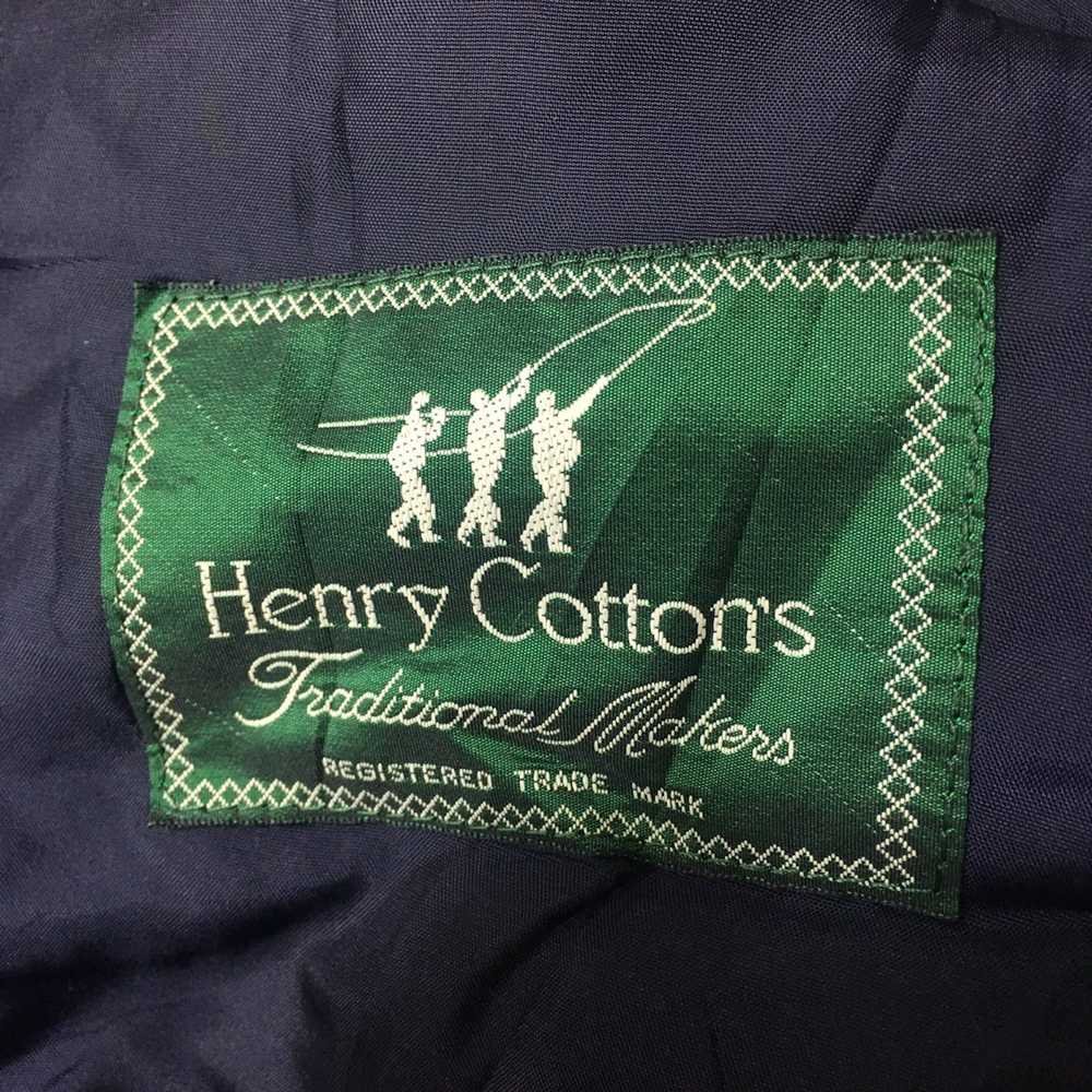 Henry Cottons Vtg 90’ HENRY COTTONS LONDON Double… - image 5