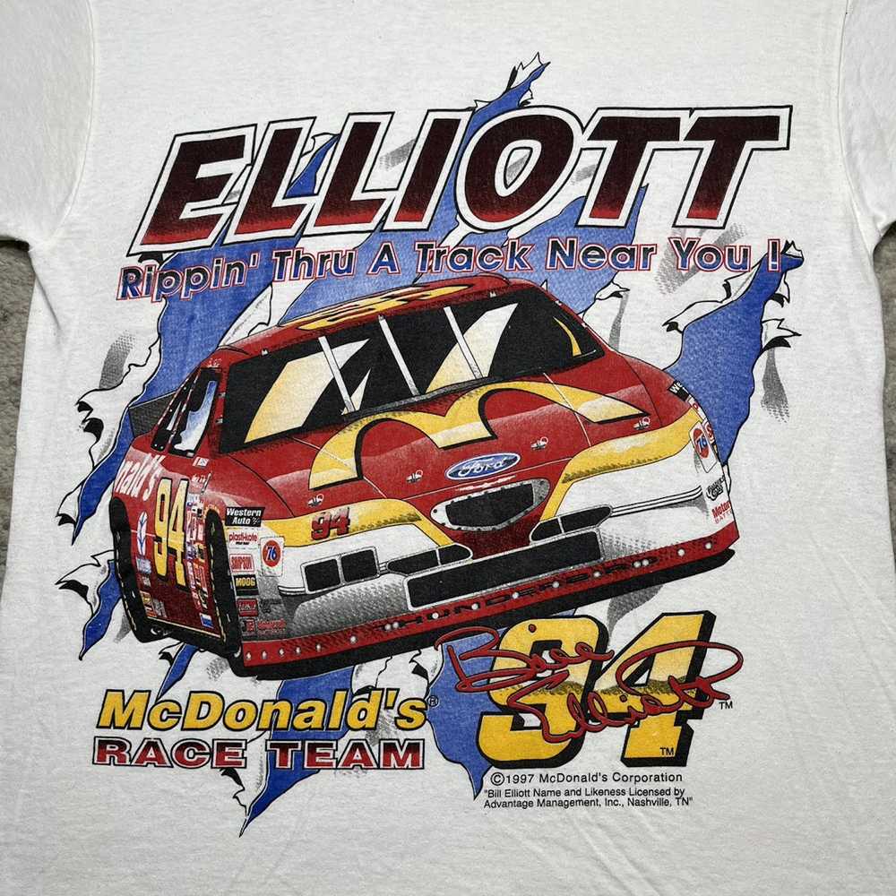 NASCAR × Vintage Vintage Bill Elliott McDonald’s … - image 3
