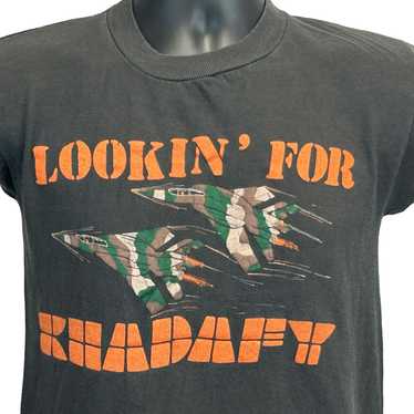 Vintage Lookin for Khadafy Vintage 80s T Shirt XXS